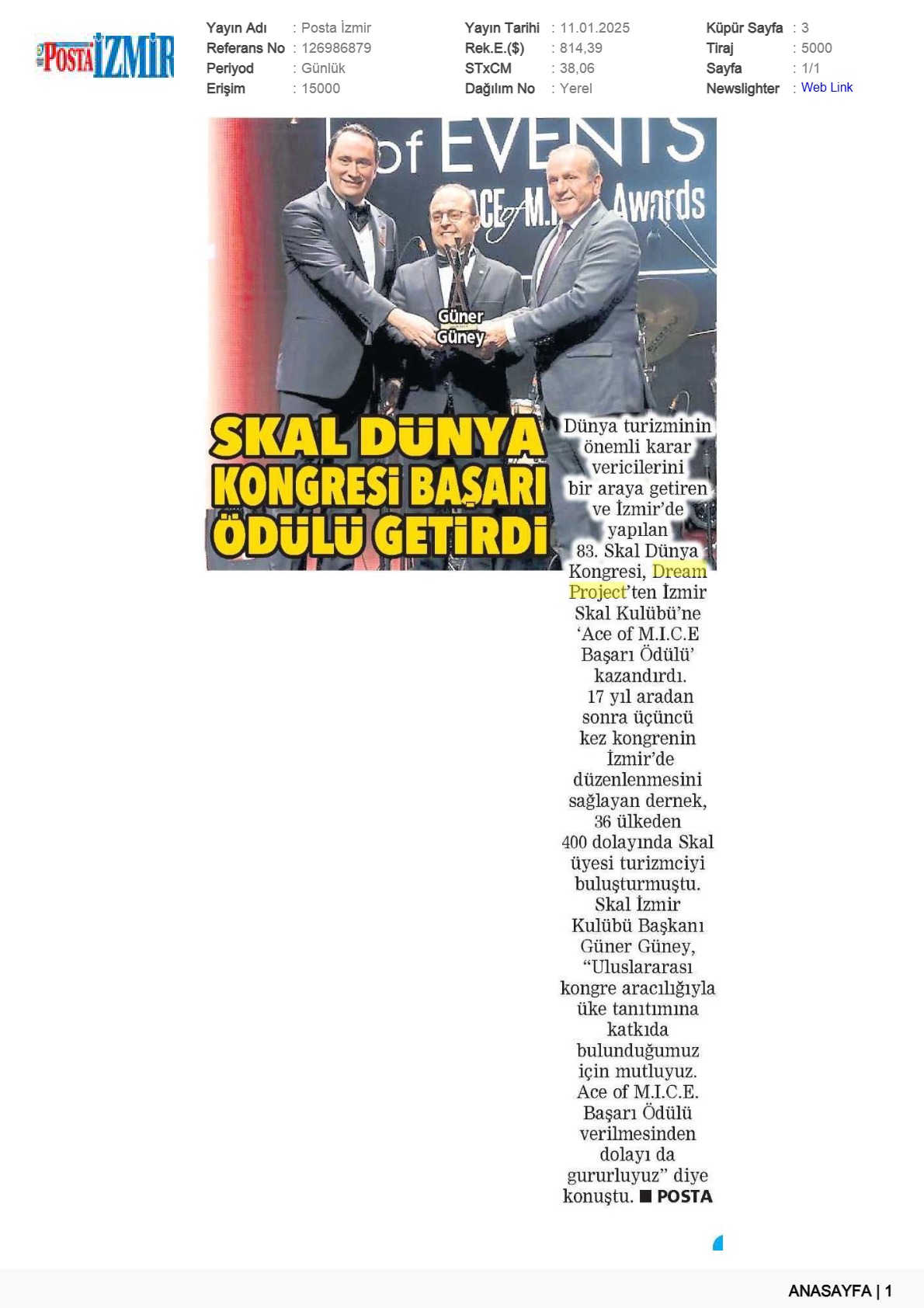 Basında ACE of M.I.C.E. — 4