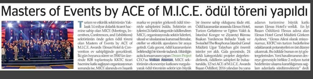 Basında ACE of M.I.C.E. — 18